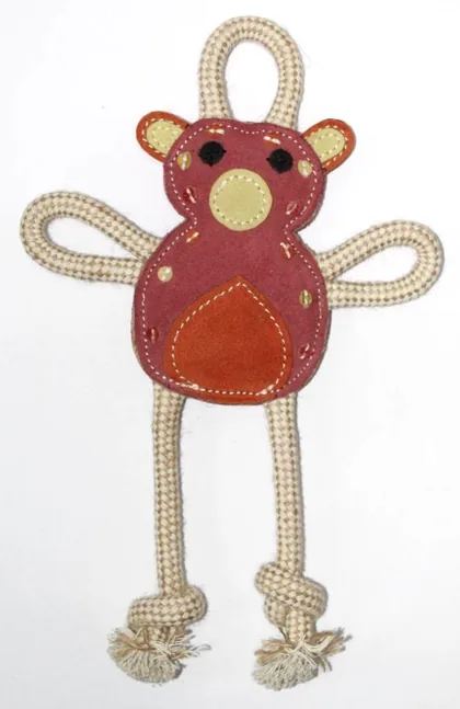 Bear Rope Toy — Stella International pet toy